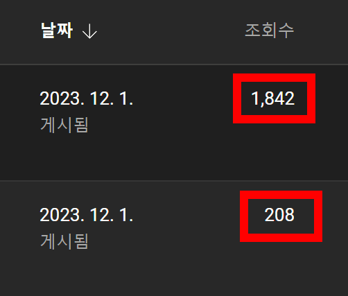  유튜브 쇼츠를 시작했습니다