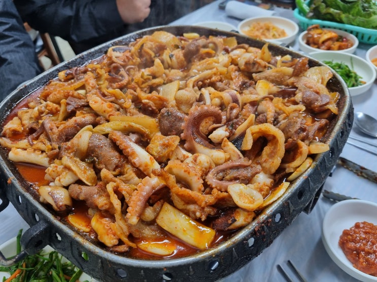  여수 현지인 쭈꾸미 맛집 진남시장 광명식당