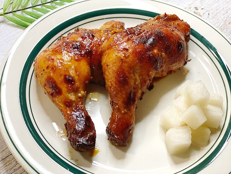 자메이카 통다리 오븐구이만들기 치킨바베큐양념구이 만드는법 닭다리요리레시피