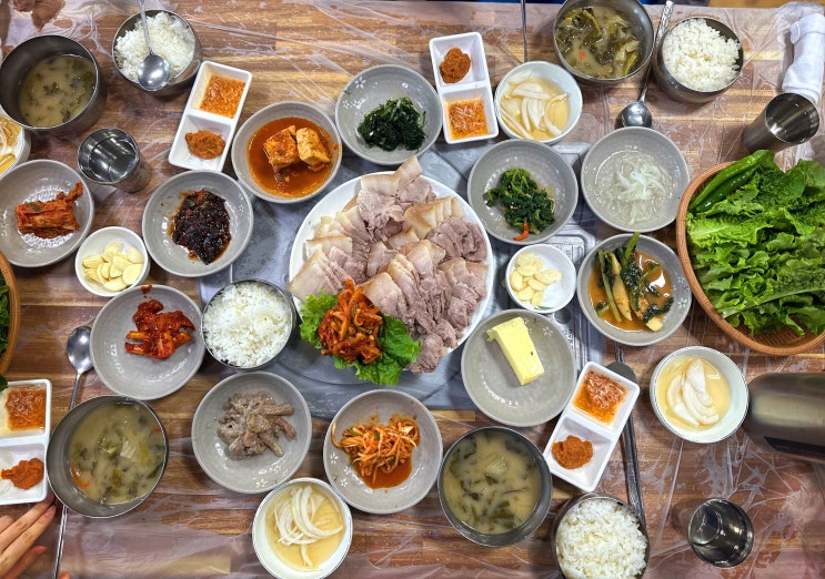여수 현지인 맛집 “화물식당” (보쌈정식)