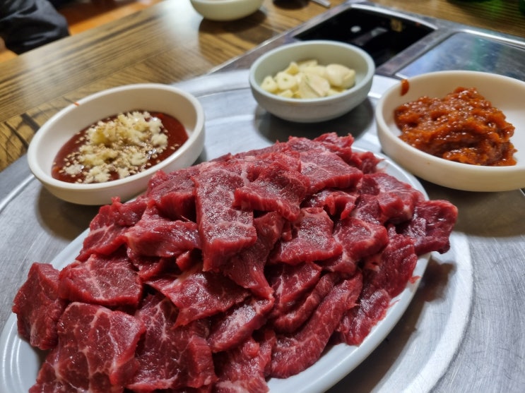  여수 육사시미 맛집 여궁정육식당