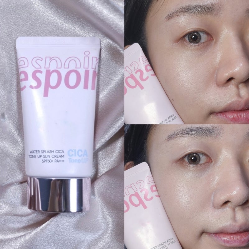 에스쁘아 ] 에스쁘아 워터 스플래쉬 시카 톤업 선크림 리뷰, 톤업 선크림 추천, 워터 스플래....