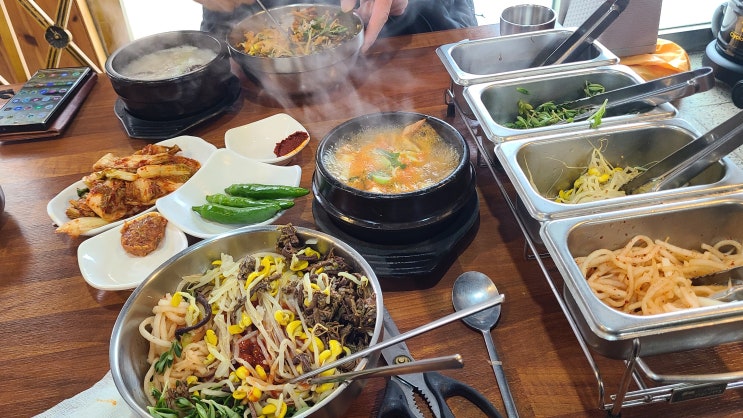 제주 화북맛집 이순애소문난순대국밥 본점 비빔밥