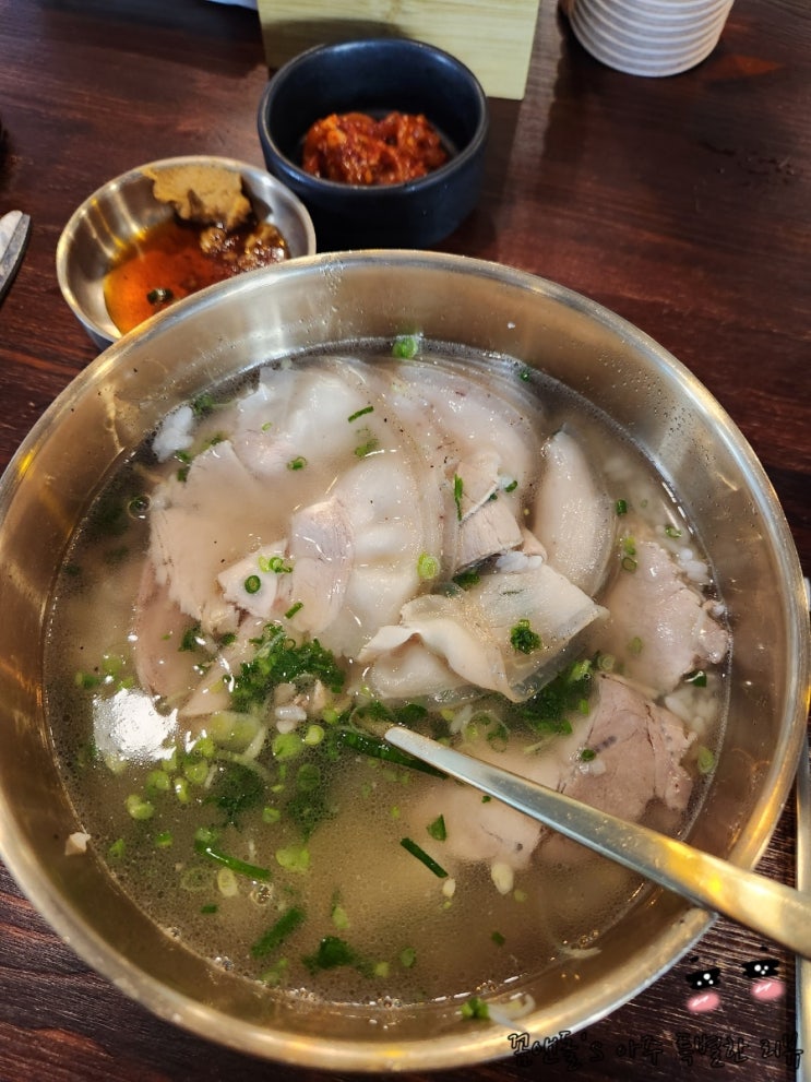  수원 영통 망포 맛집 추천 -  명백집 지리산 흑돼지 곰탕 (feat. 주차방법/줄서는법 /캐치테이블)