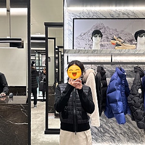 몽클레어 몽클레르 니트 패딩 여자 가디건 구매 후기