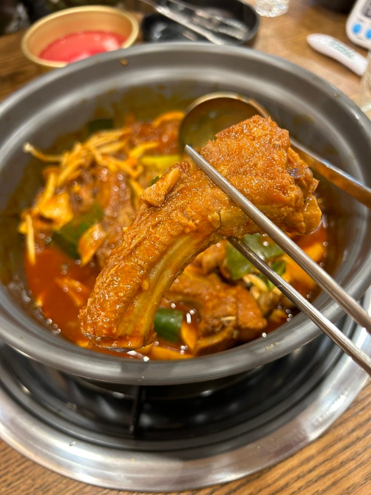 [울산맛집] 울산 삼산 밥집 갈비찜 한식 잘하는 앞산큰골집 달동점