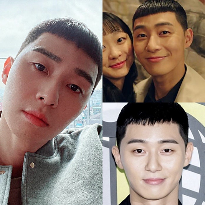 Men's Short Hair: Park Seo-joon's Park Sae-ro-yi Cut, Two-Block, Crop Cut, Down Perm Image (Swings, Jo Se-ho)