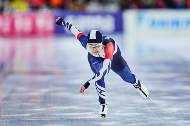 <b>김민선</b> 2023 ISU 스피드스케이팅 월드컵 3차 <b>500m 금메달</b>