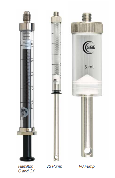  펌프 디스펜서 시린지, Syringe | Pump dispenser / SGE Pump Syringe / 004995 005990 006995 007995 외