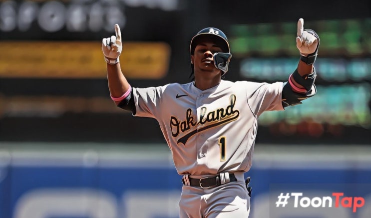 [MLB] 역사에 남을 <b>대도</b>로 성장할 잠재력...리키 <b>헨더슨</b>의... 