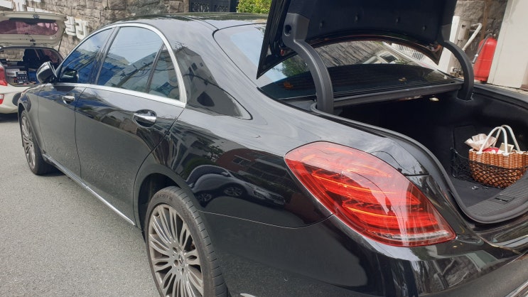  부산 벤츠 배터리 중 S400 밧데리 출장 교체(W222)