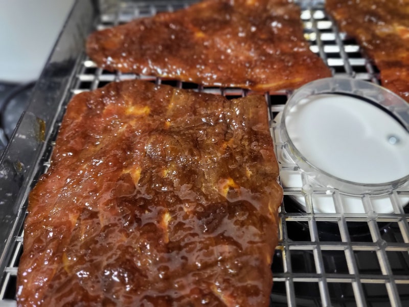 수제 육포 만들기 홍두깨살 갈비맛 입은 단짠단짠 육포