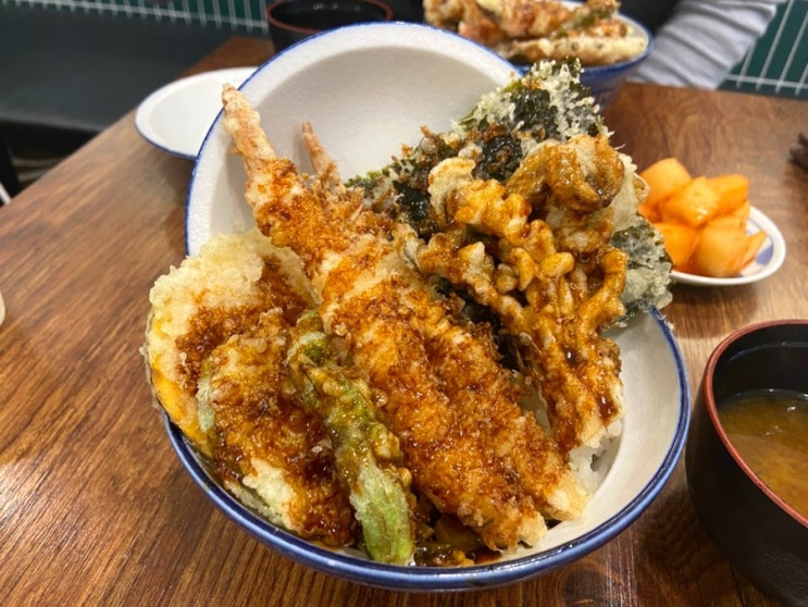  안양 점메추 텐동맛집추천 저스트텐동