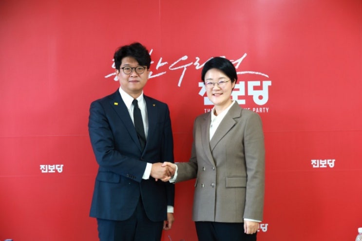  정의당 비대위, 진보당 지도부 내방 “새로운 연대 방식 모색할 때” [민중의소리]