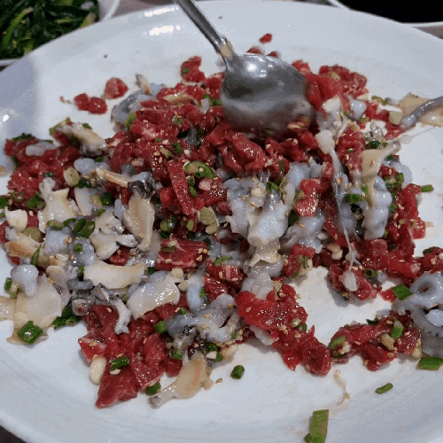  목포맛집추천] 하당 먹거리 낙지탕탕이 내돈내산 방문후기 (feat. 목포 탕탕이 맛집)