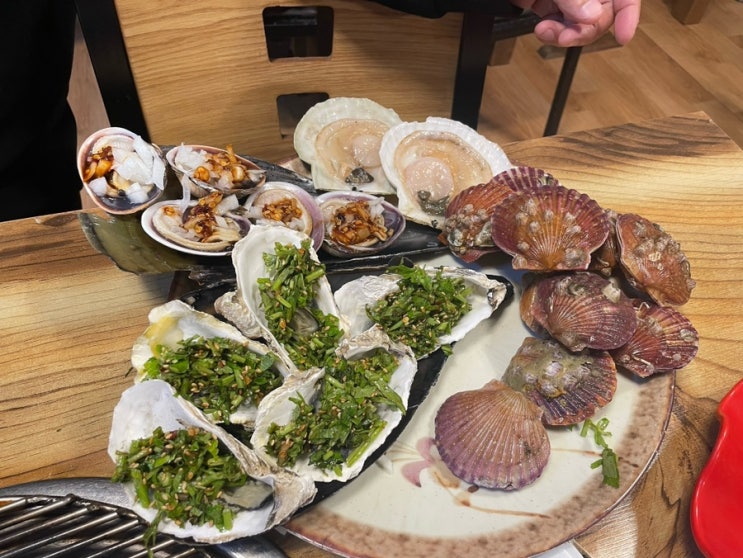  창원 가음정시장 맛집 조개탕 무료로 주는 수정조개 조개구이