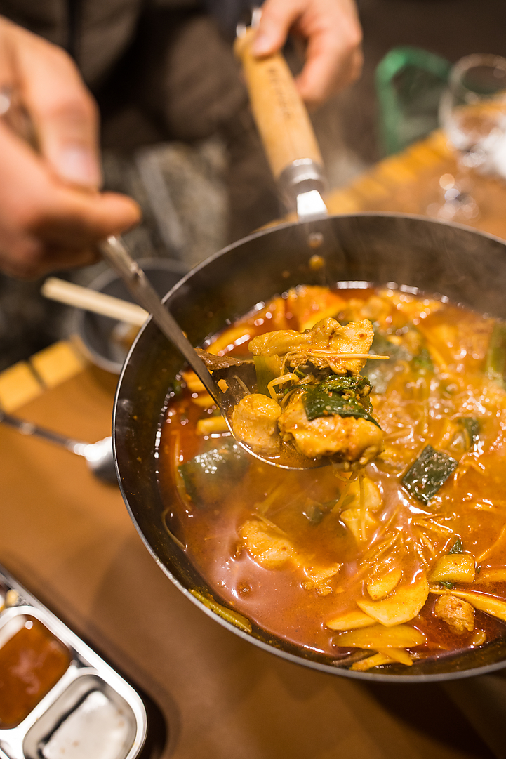 겨울 캠핑음식 곱도리 곱창전골 밀키트 캠핑 요리 추천