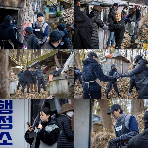 노희경 작가·<b>조인성</b>·<b>한지민</b> 등 150명, <b>연탄</b> 나눔 <b>봉사</b>