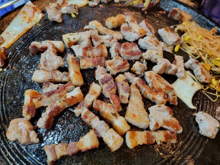  건대맛집 제주네솥뚜껑에서 저렴한 삼겹살 목살 먹고왔어요
