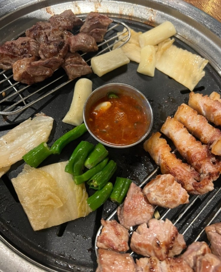  연산동 고기집 고기굽는 남자 삼겹살 맛집