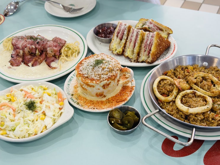  82올리언즈 강남 브런치 맛집 |  라자냐, 맥앤치즈, 몬티크리스토, 파스타 먹은 후기:서울/강남구