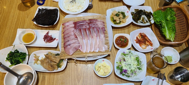  모슬포 수눌음, 가성비 방어 특수부위 코스 맛집 내 돈 내산