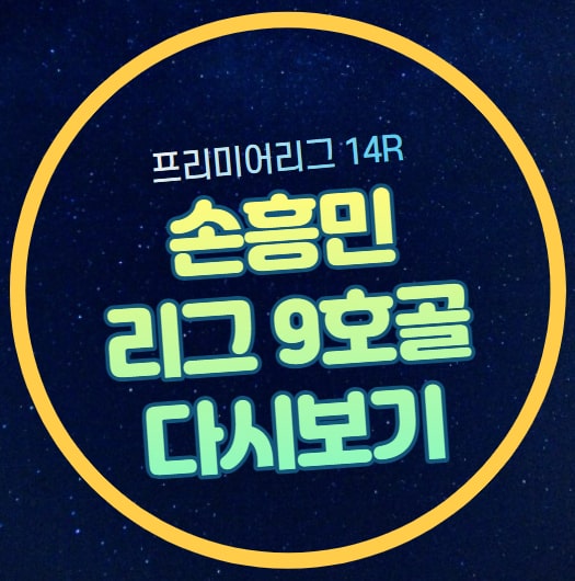 하이라이트 <b>손흥민</b> 시즌 9호골 2호 도움 <b>토트넘</b> <b>맨시티</b>... 