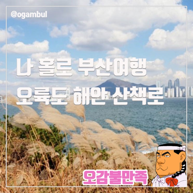  나 홀로 부산여행 이기대 해안 산책로 방문기