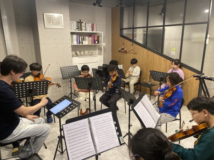  정자동 오케스트라 합주