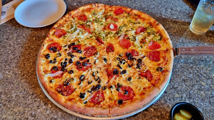 종로데이트 폴리스 광화문D타워점 맛있는 피자