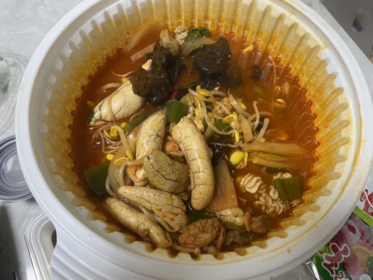  추운날 생각나는 대전 유성구 장대동 알탕 맛집 알찬둥지 포장 후기