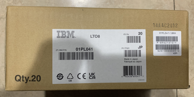 IBM LTO8 TAPE 납품 완료 | 티-렉스 T-Rex