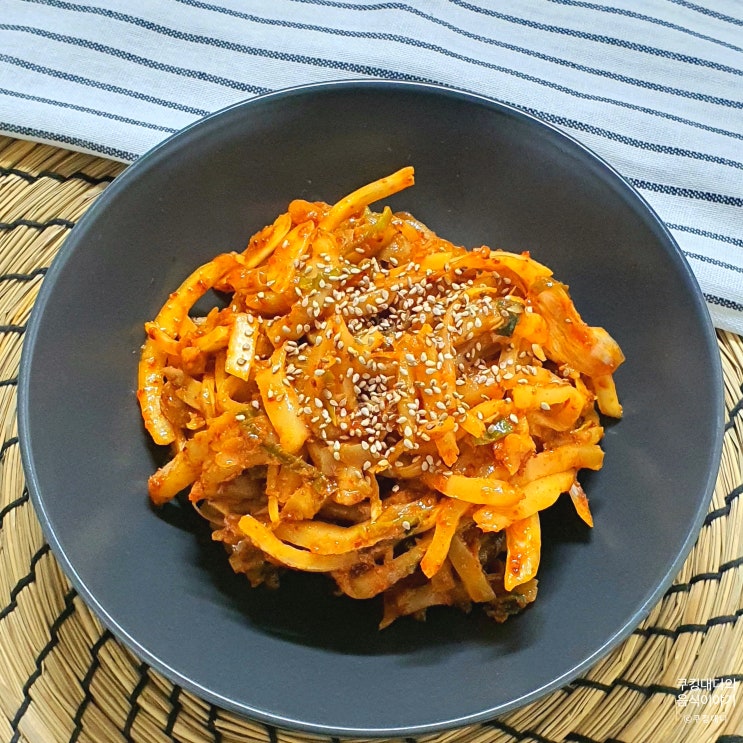  짜사이 재료 만들기 자차이 무침 레시피 집에서 맛있게 만드는 법
