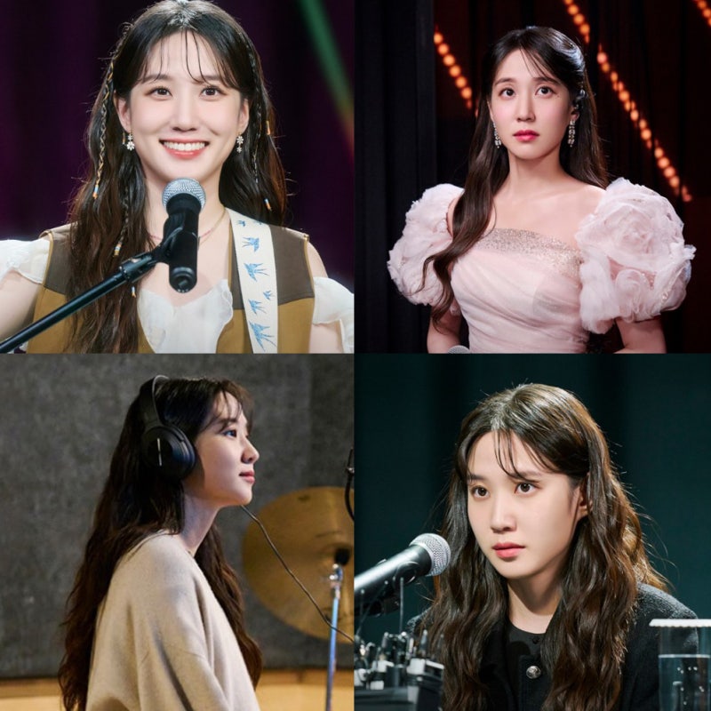 Park Eun-bin's Hair in 'Castaway Diva': Cloud Perm, Jelly Perm, Wave Perm Long Hairstyles