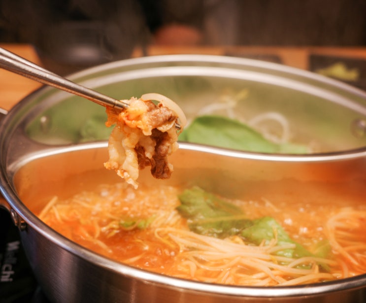  안양 범계맛집 소고기 샤브샤브 무한리필 로운 뉴코아 평촌점