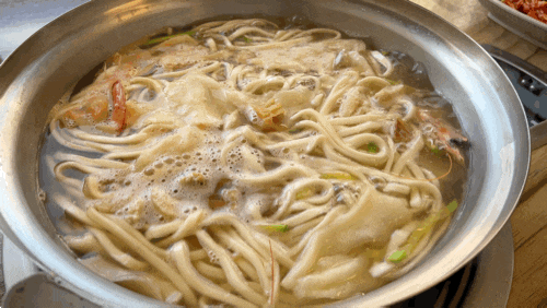  [화담숲 근처 곤지암 맛집] 추운 겨울 따뜻 따뜻한 국물을 먹을 수 있는 팔당원조칼제비보쌈