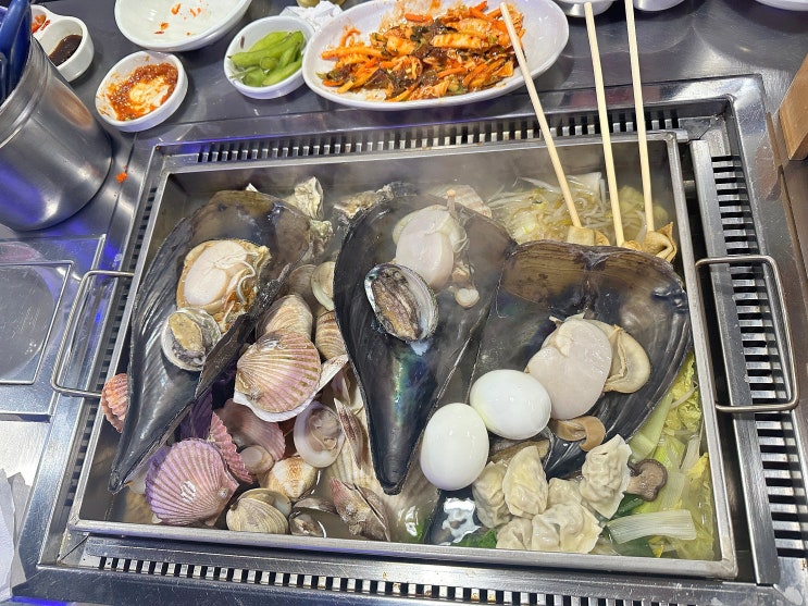  [통영항바다생협] 송년회 메뉴로 좋은 조개찜과 모둠 회