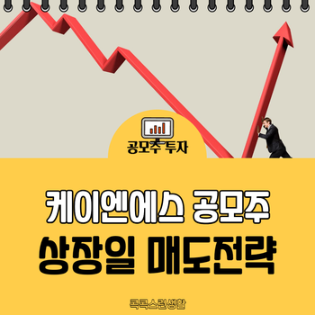<b>케이엔에스</b> 공모주 상장일 : 따따블, 경쟁률, 배정결과, 매도전략