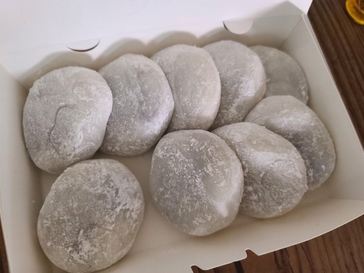  상주 청춘당 찹쌀떡 맛집 떡나오는 시간 있어요.