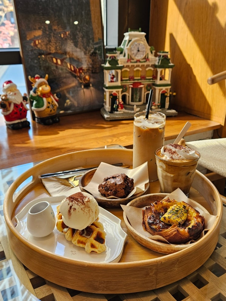  [광명 일직동 카페]광명역 인근 크로플스콘 맛집 <카페, 찬란>