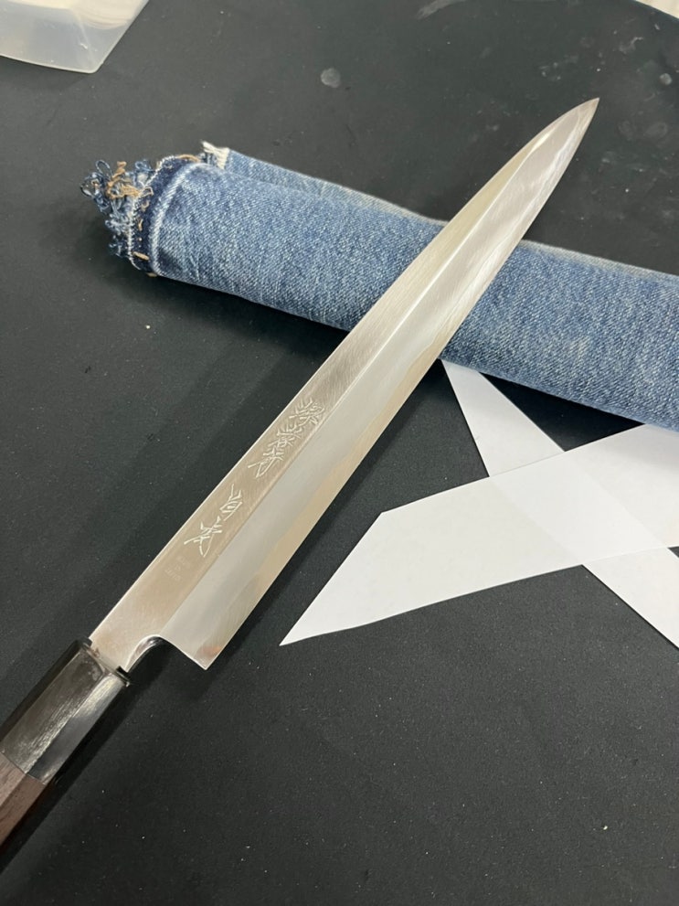 사카이타카유키 <b>백호</b> 백일강 야나기바 270mm <b>사시미칼</b>... 