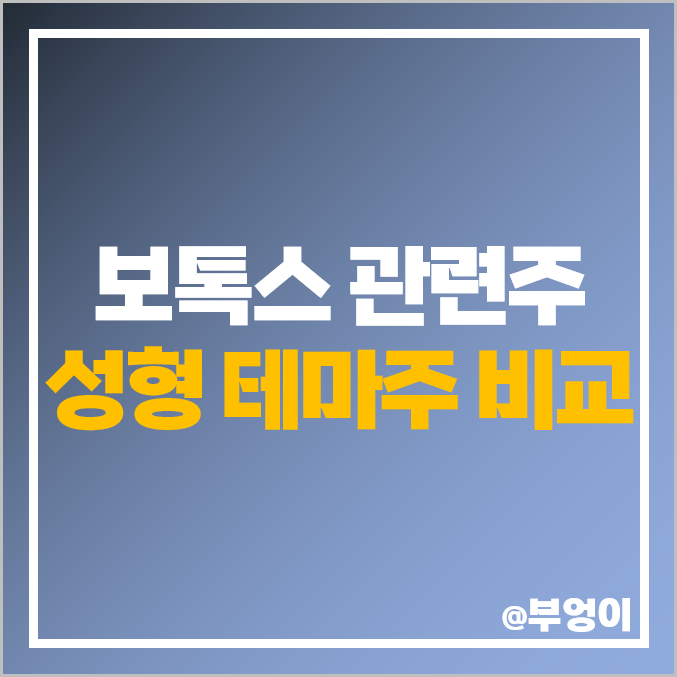 보톡스 관련주 성형 테마주 휴젤 주식 휴온스 파마리서치 주가 보톡스 관련주 성형 테마주 휴젤 주식 휴온스 파마리서치 주가