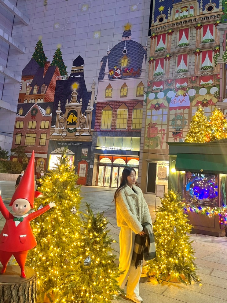  [크리스마스] 롯데백화점 인천점 크리스마스 트리/ 롯데백화점 주차무료쿠폰