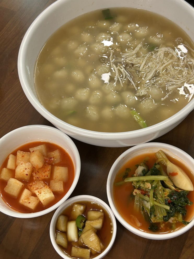  속초 중앙시장 맛집/ 감자골 감자옹심이/ 감자전/ 속초여행