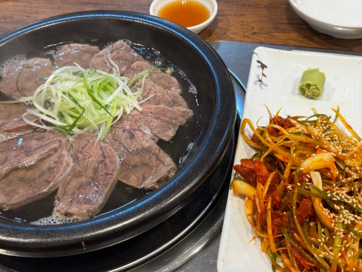  [원주 행구동 맛집] 다함면옥에서 갈비탕, 소고기수육, 순두부찌개 냠