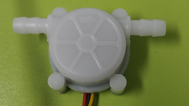  라즈베리파이 피코 보드에서 유량계 (flowmeter)  사용하기