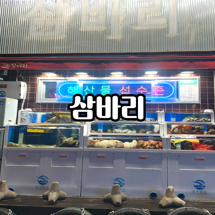 [광안리 삼바리] 부산 여행 조개구이 맛집 추천