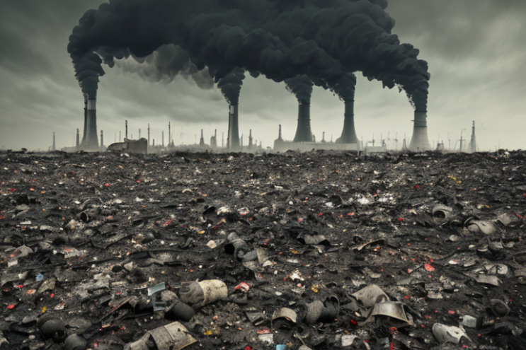 [Ai Greem] 환경 오염 018: 상업적으로 무료로 사용할 수 있는 환경 오염, 대기 오염 관련 이미지, 일러스트 자료