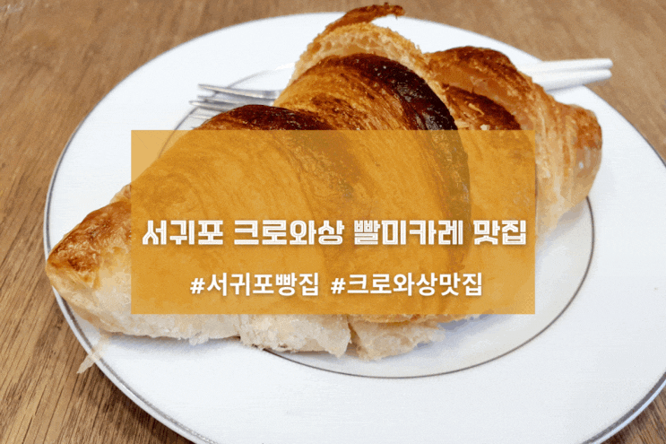  [제주 봉주르마담] 서귀포 크로와상 빨미카레 맛집