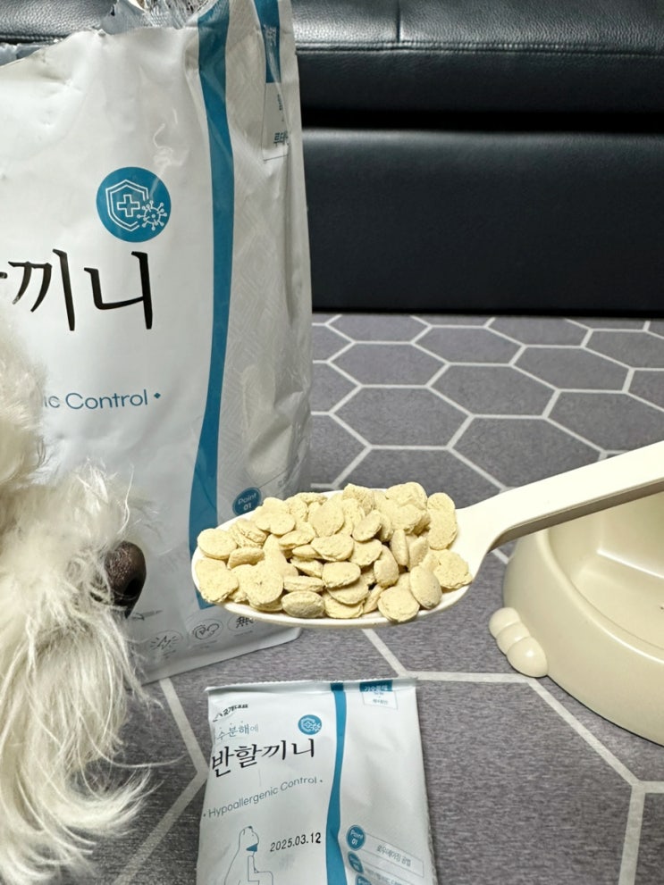  강아지 기능성사료 국개대표 반할끼니 알레르기 사료